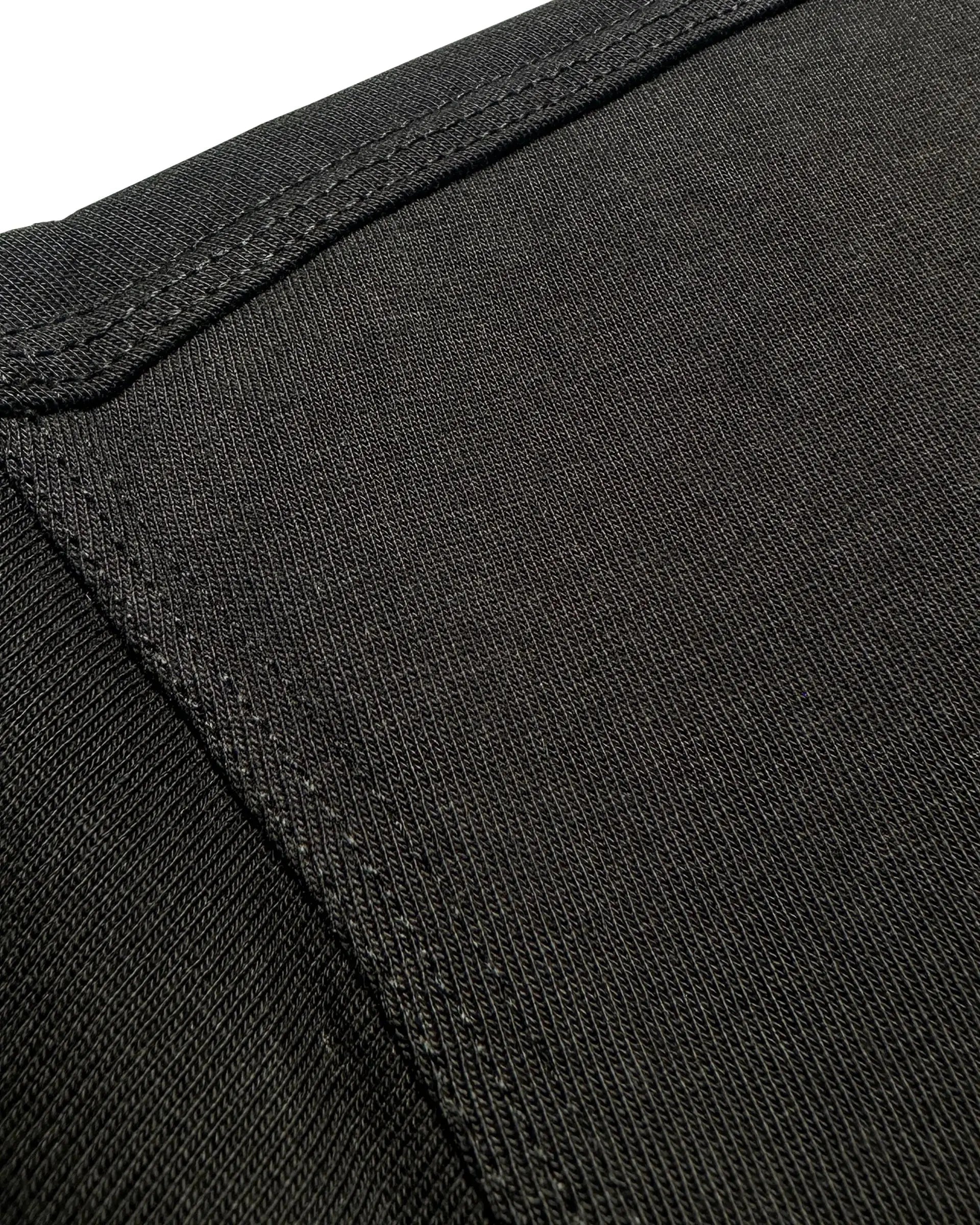 Basic T-Shirt Loose Fit Siyah 06-385 Mağazam