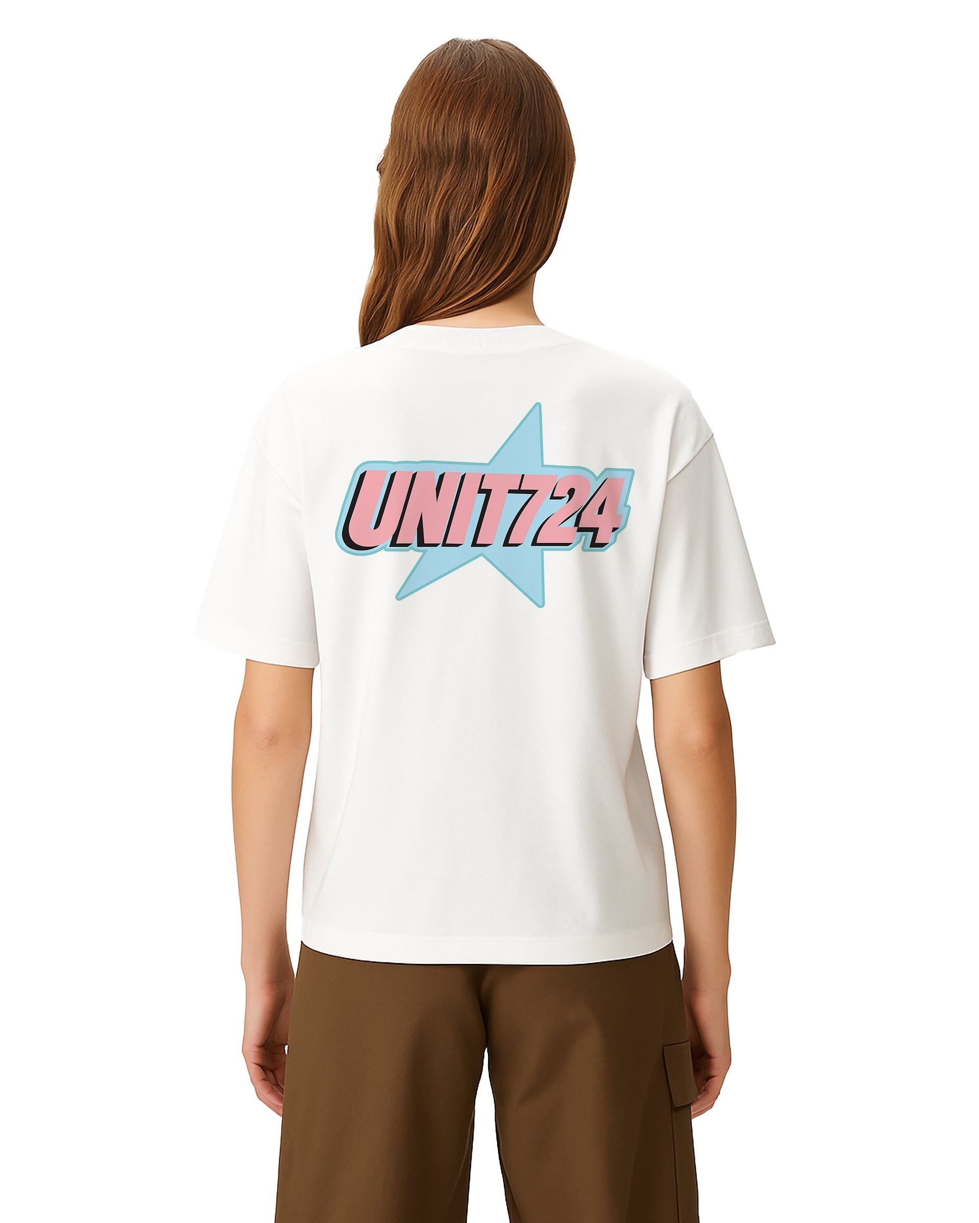 Modern Signature Loose Fit Pamuklu Unisex T-Shirt Mağazam