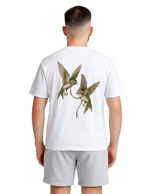 Bound by Grace Loose Fit Pamuklu Unisex T-Shirt Mağazam