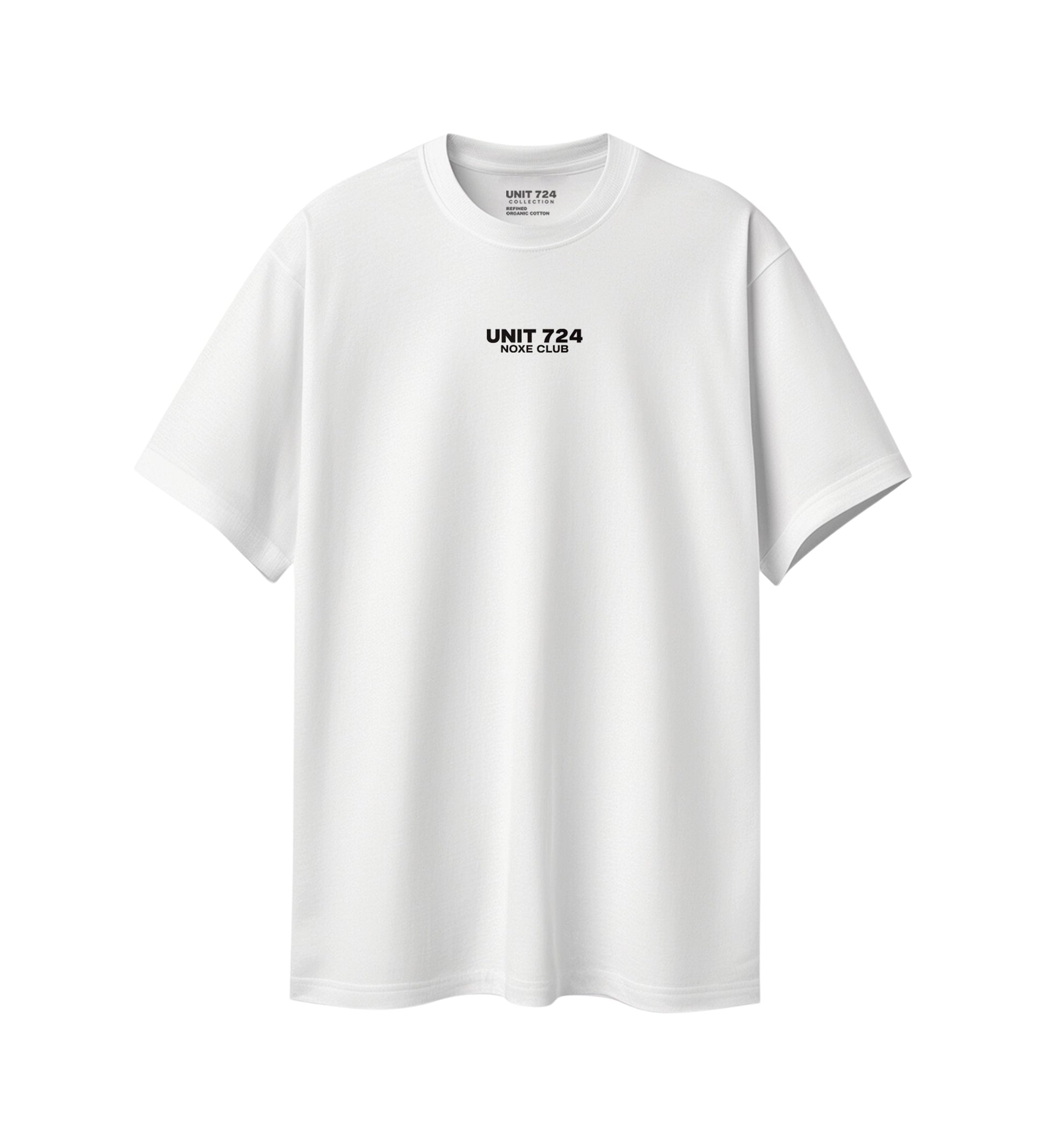 Basic T-Shirt Loose Fit Beyaz 06-374 Mağazam