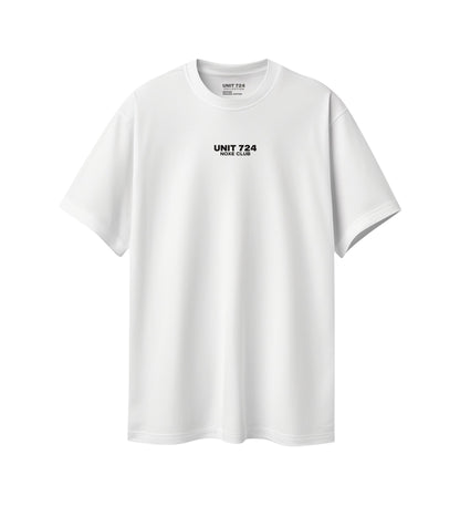 Basic T-Shirt Loose Fit Beyaz 06-374 Mağazam