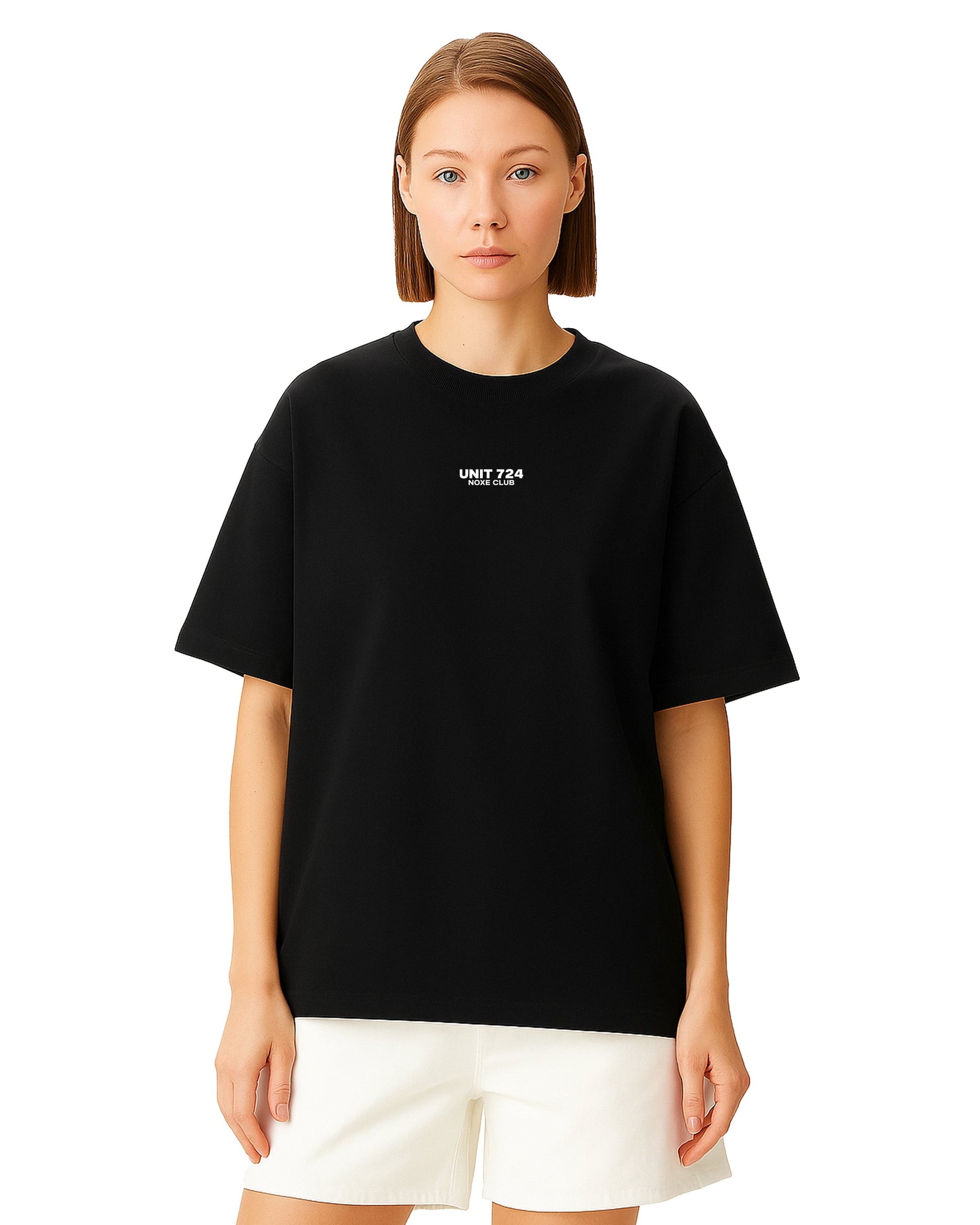 Basic T-Shirt Loose Fit Siyah 06-380 Mağazam