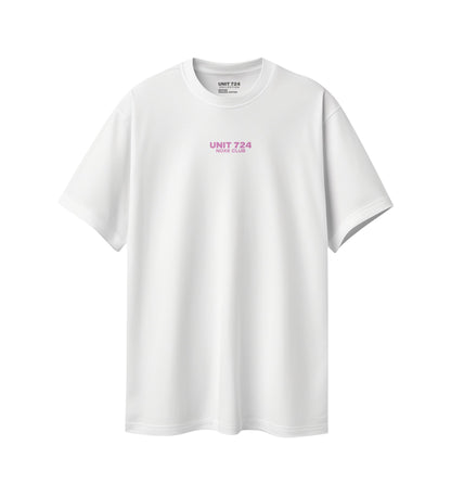 Basic T-Shirt Loose Fit Beyaz 06-375 Mağazam