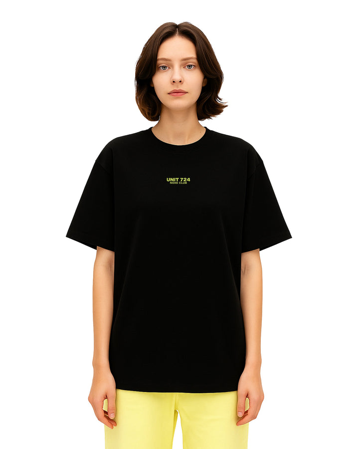 Basic T-Shirt Loose Fit Siyah 06-384 Mağazam
