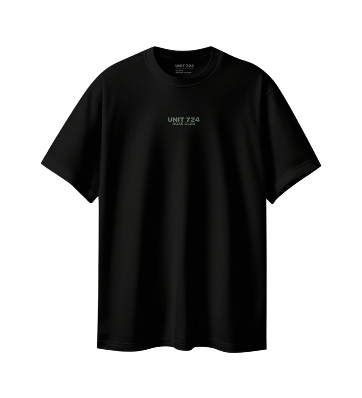 Basic T-Shirt Loose Fit Siyah 06-382 Mağazam