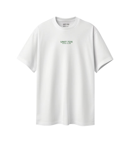 Basic T-Shirt Loose Fit Beyaz 06-377 Mağazam