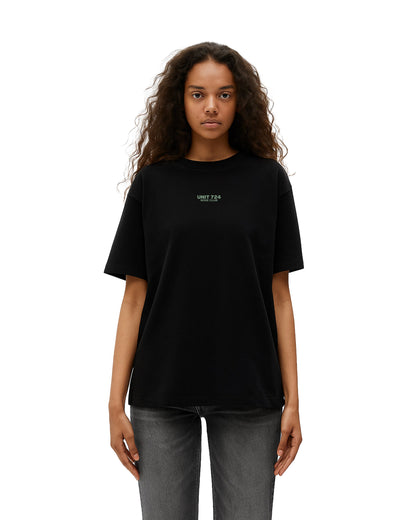 Basic T-Shirt Loose Fit Siyah 06-382 Mağazam