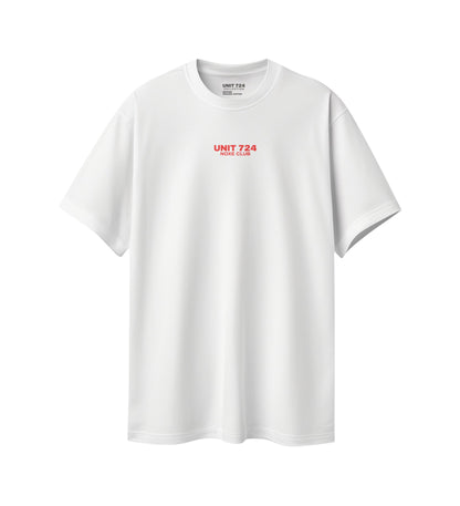 Basic T-Shirt Loose Fit Beyaz 06-379 Mağazam