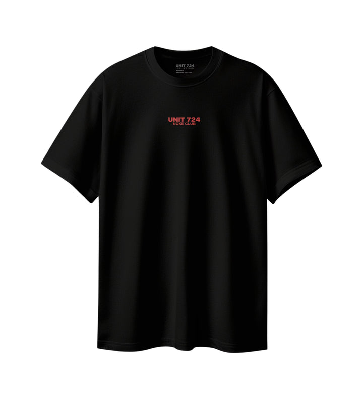 Basic T-Shirt Loose Fit Siyah 06-385 Mağazam