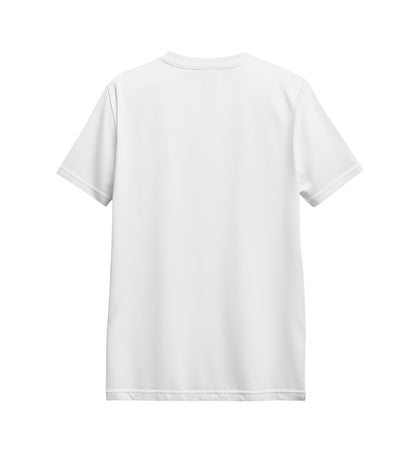 Basic T-Shirt Loose Fit Beyaz 06-379 Mağazam