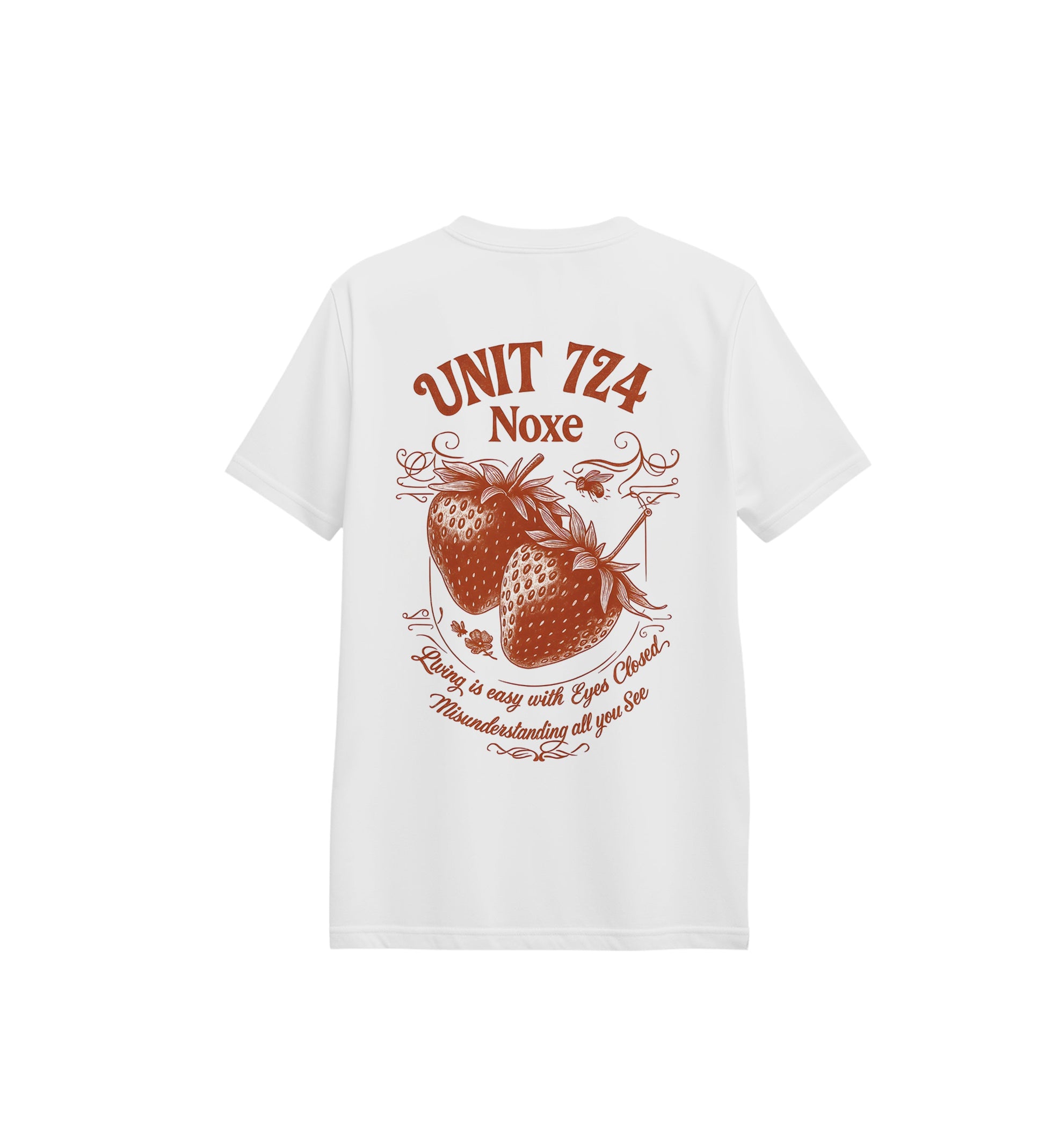 Sweet Illusion Loose Fit Pamuklu Unisex T-Shirt Mağazam