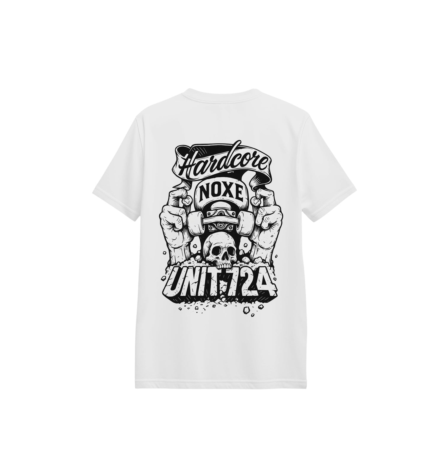 refined brutality loose fit pamuklu unisex t-shirt mağazam