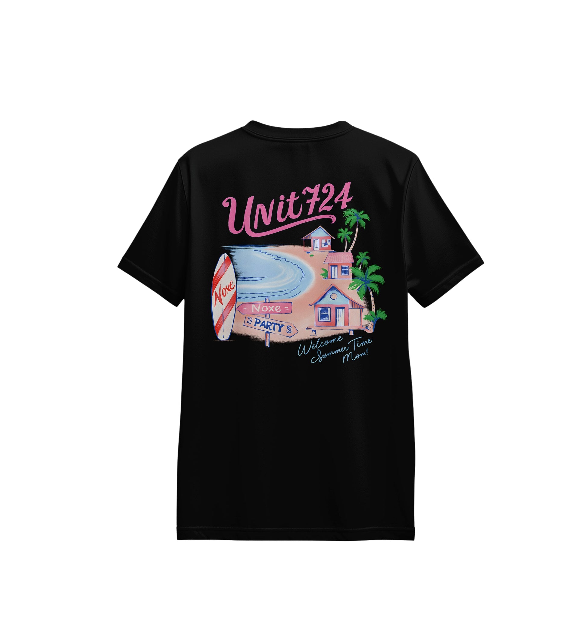 Coastal Vibes Loose Fit Pamuklu Unisex T-Shirt Mağazam