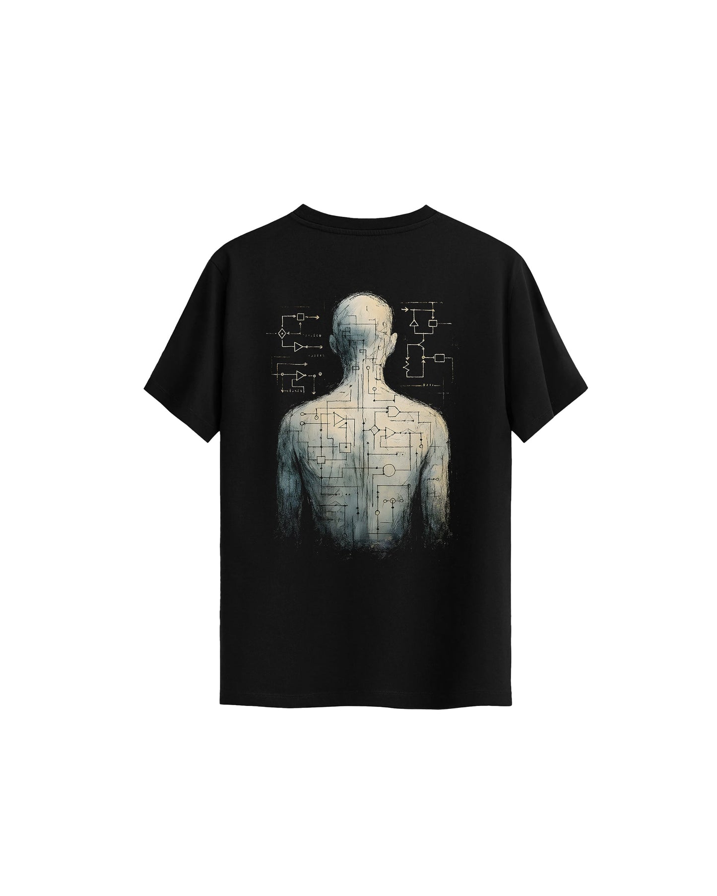 human.exe relax regular t-shirt mağazam