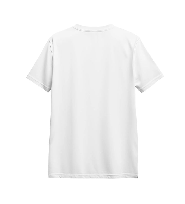 Basic T-Shirt Loose Fit Beyaz 06-376 Mağazam