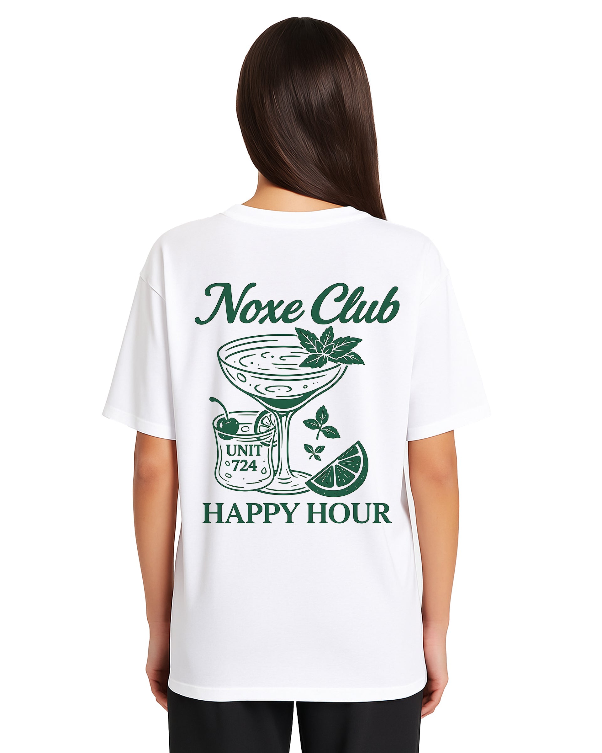 Sips & Statements Loose Fit Pamuklu Unisex T-Shirt Mağazam