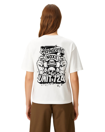 Refined Brutality Loose Fit Pamuklu Unisex T-Shirt Mağazam