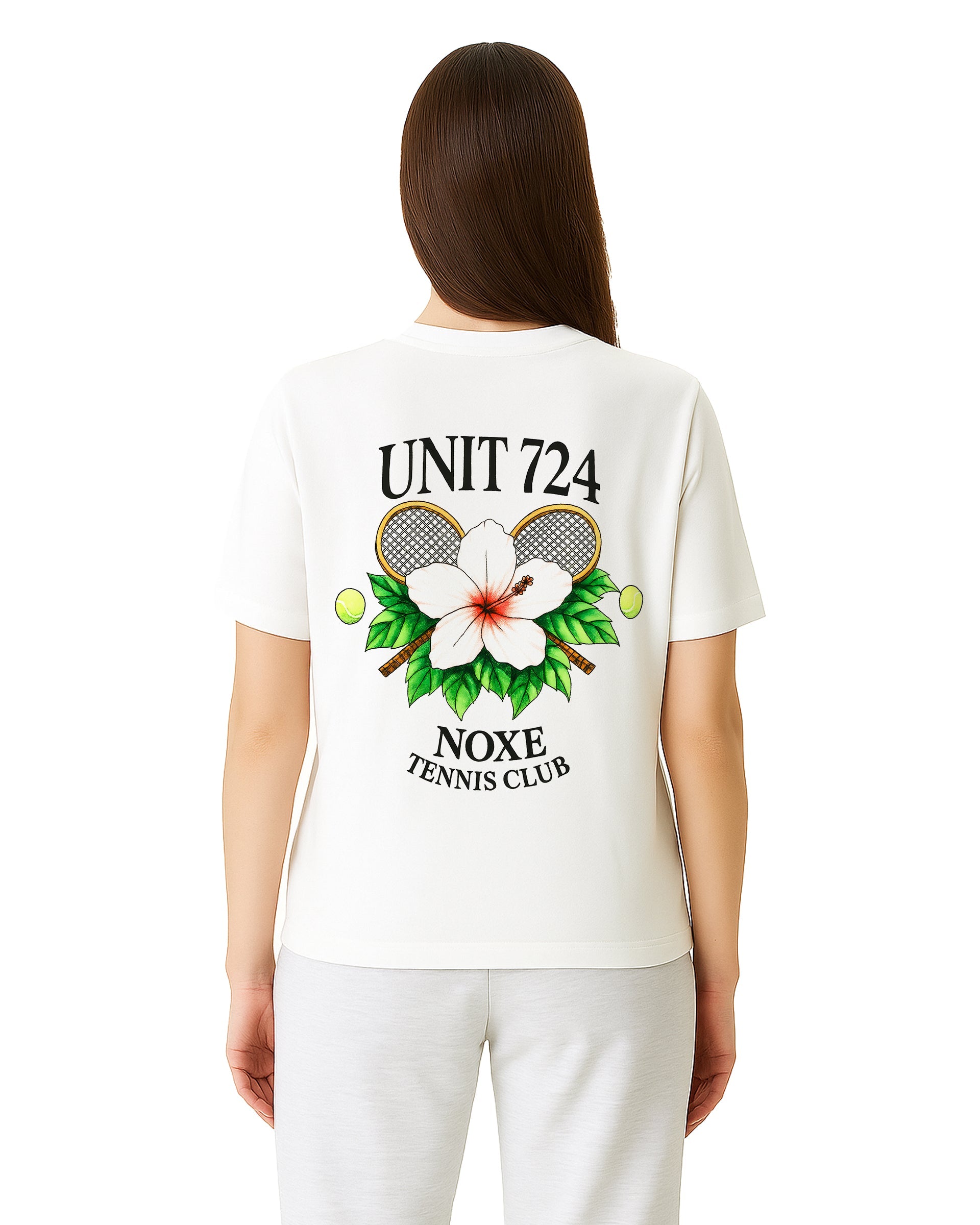 Elite Court Loose Fit Pamuklu Unisex T-Shirt Mağazam