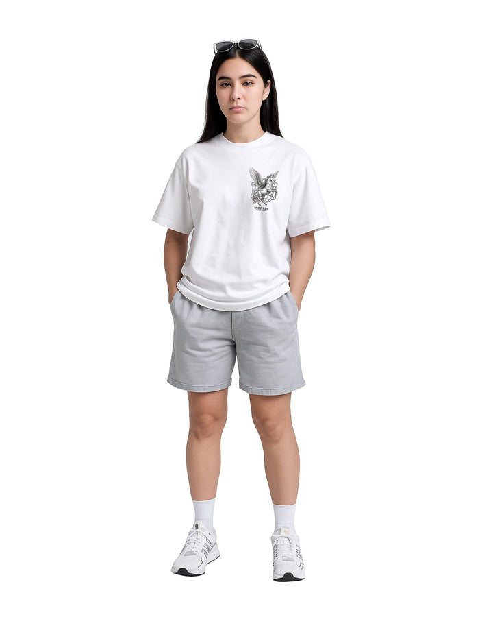 Elegance In Motion Loose Fit Pamuklu Unisex T-Shirt Mağazam