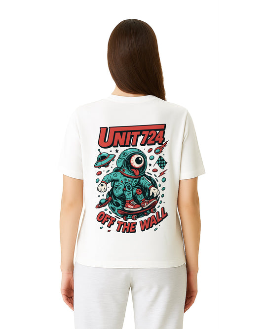 Unfollow The Rules Loose Fit Pamuklu Unisex T-Shirt Mağazam