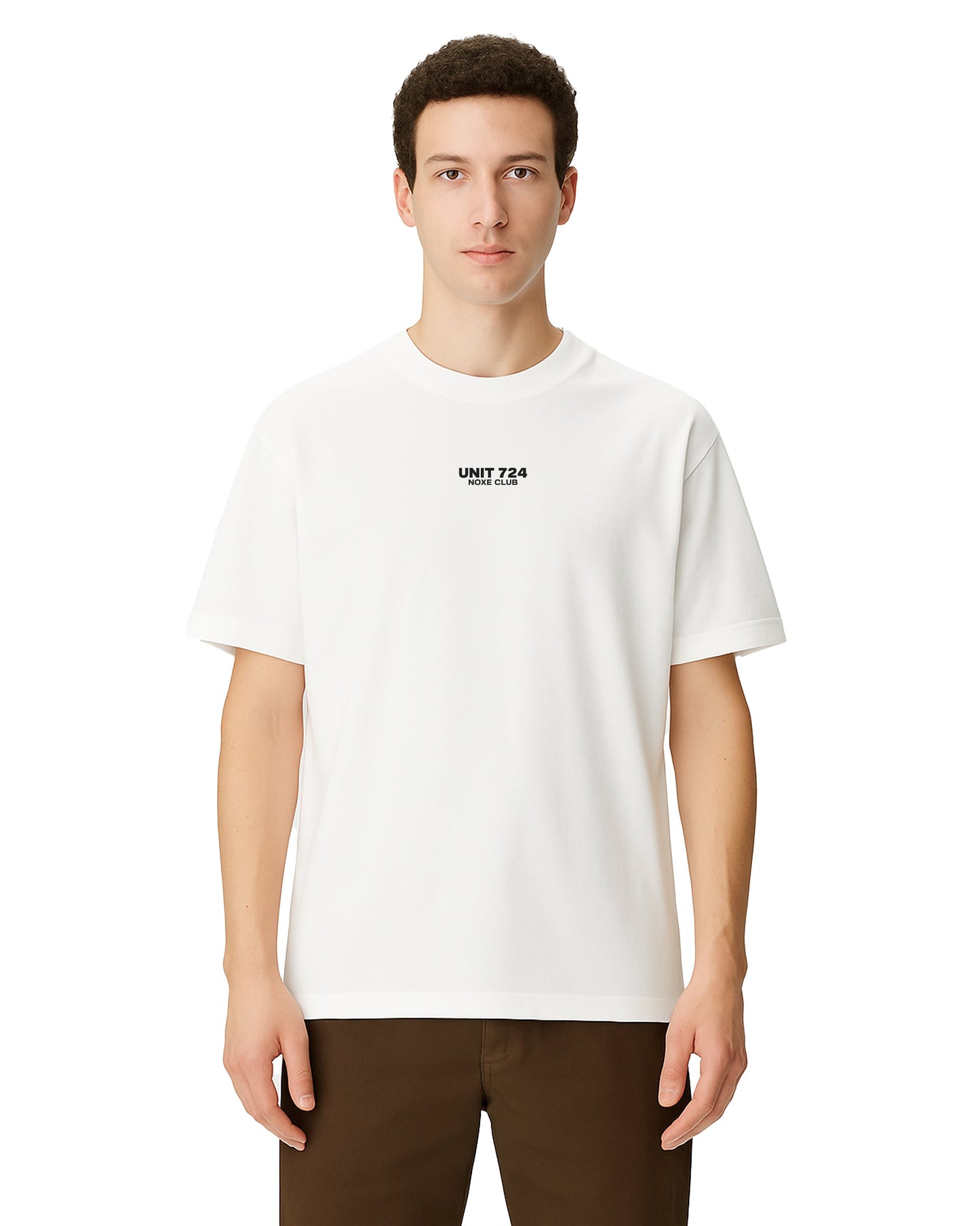 silent control loose fit pamuklu unisex t-shirt mağazam