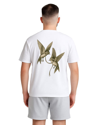 Bound by Grace Loose Fit Pamuklu Unisex T-Shirt Mağazam