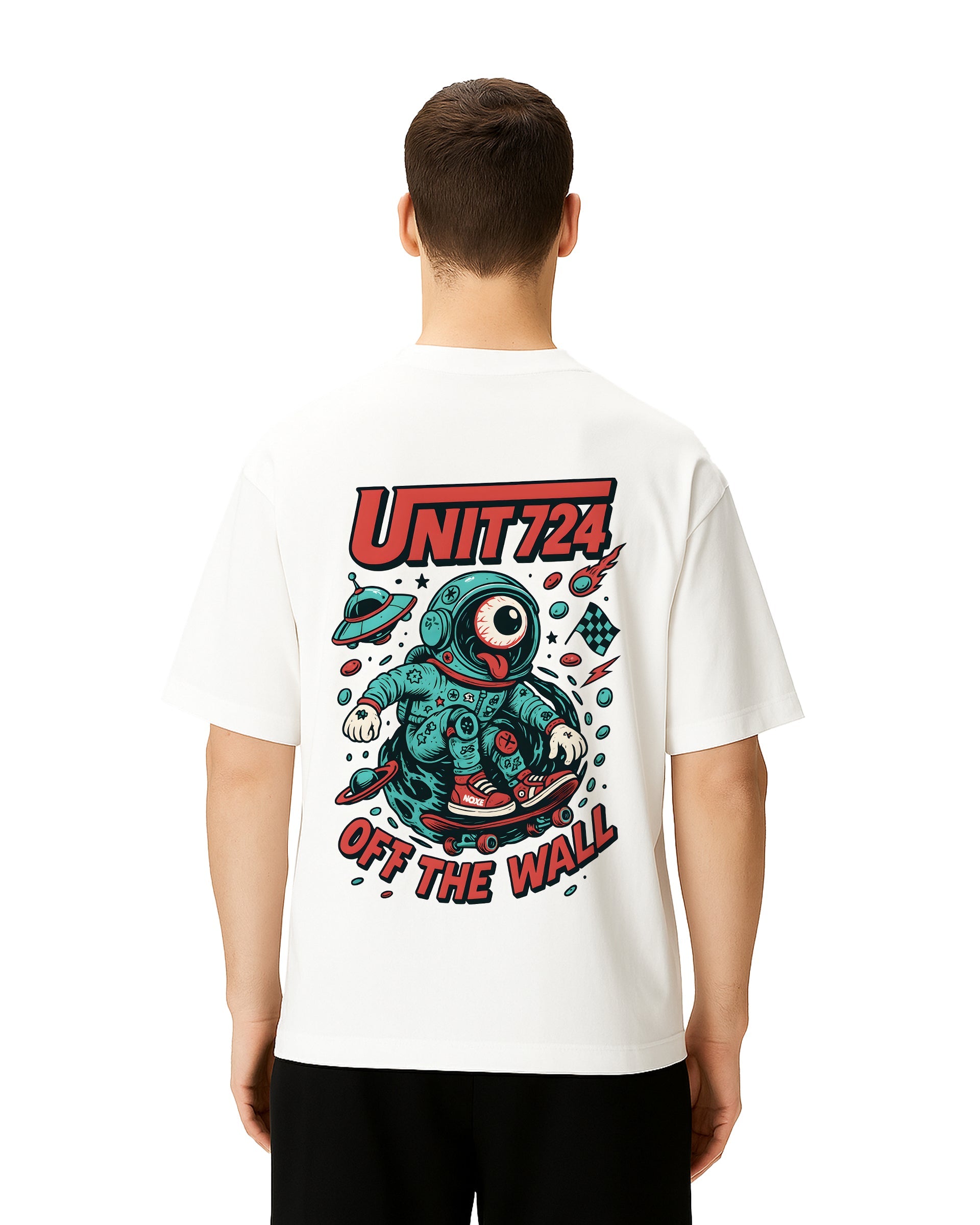 Unfollow The Rules Loose Fit Pamuklu Unisex T-Shirt Mağazam
