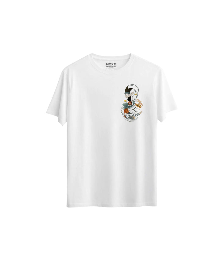 The Timekeeper’s Dream Relax Regular T-ShirtBeden Seçimi Satın almadan önce beden tablomuzu kontrol etmeyi unutmayın. Tişörtlerimiz RELAX REGULAR kalıpla üretilmiştir.Standart beden ölçülerine göre tasarlanmış olup, ne dar ne de bol bir kesime sahiptir. R