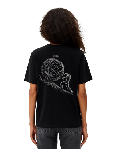 Endless Ascent Loose Fit Pamuklu Unisex T-Shirt Mağazam