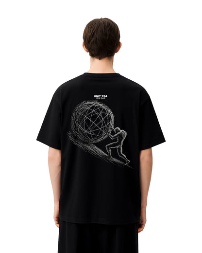 Endless Ascent Loose Fit Pamuklu Unisex T-Shirt Mağazam